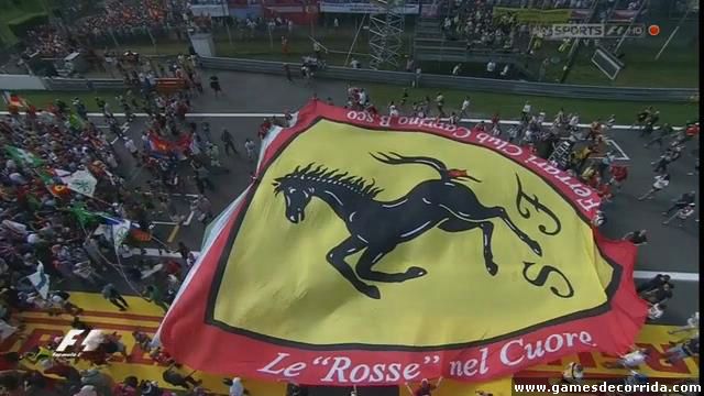 Bandeira Ferrari Monza 2014